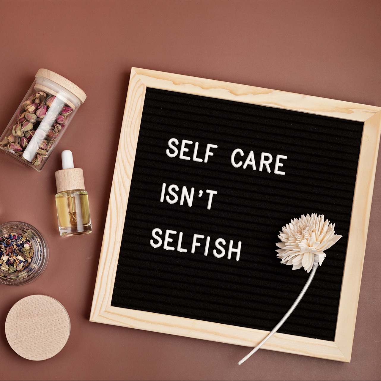 poster image self care